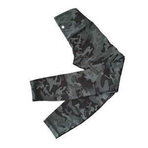 Lululemon Align Pant II 25” Heritage 365 Camo Green Twill Multi Women’s Size
